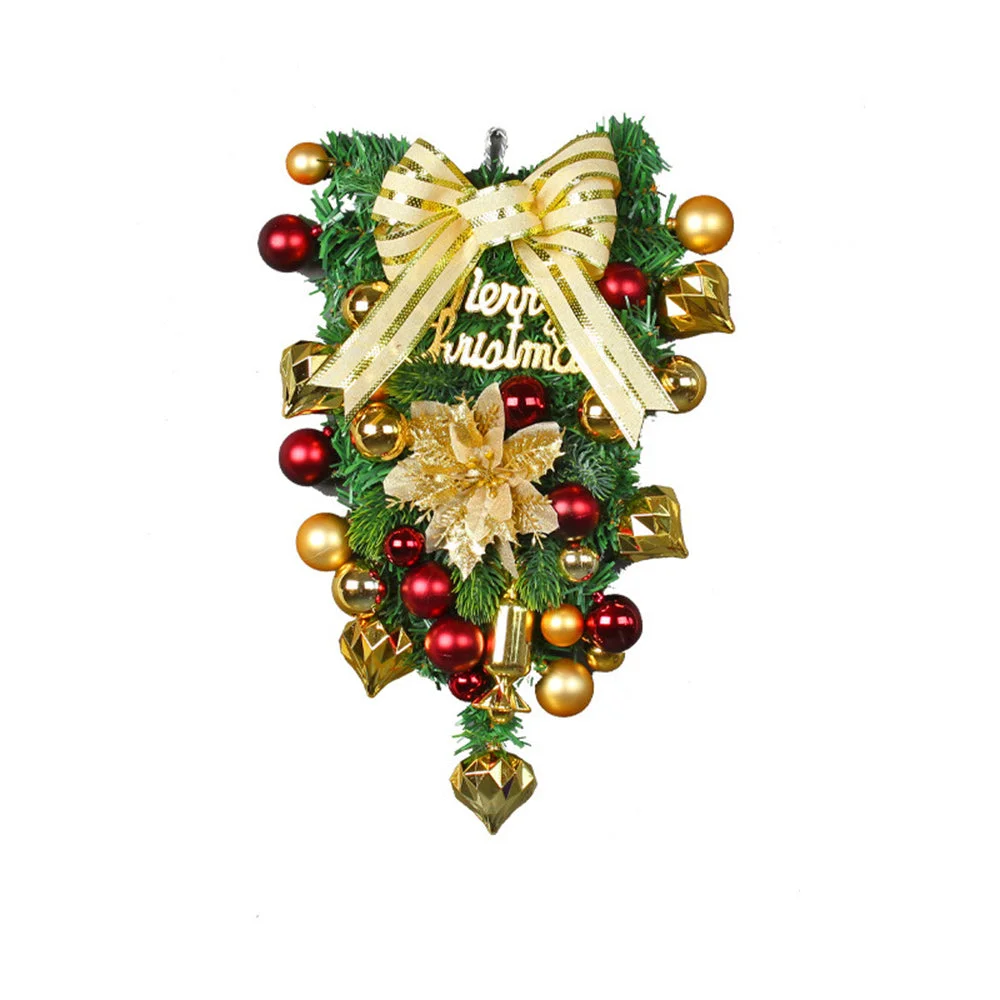 Creative Christmas Party Upside Down Christmas Tree Ornaments