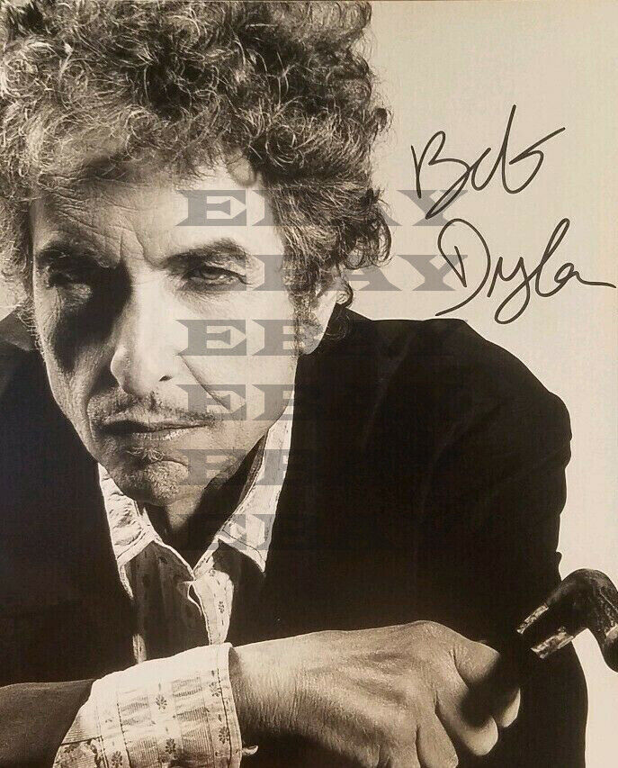 BOB DYLAN Autographed signed 8x10 Photo Poster painting Reprint