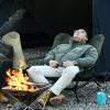 Outdoor Travel Reclining Chair Storage Camping Folding Chair