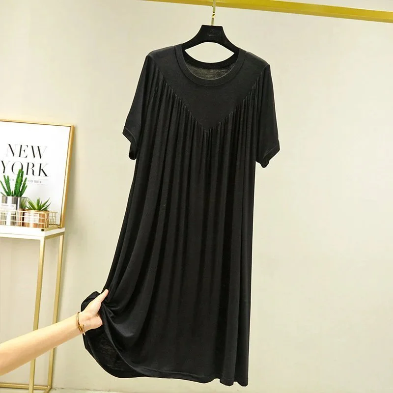 🔥LAST DAY 49% OFF 🔥Super Soft Comfortable Short Sleeve Loose Pajama Dress