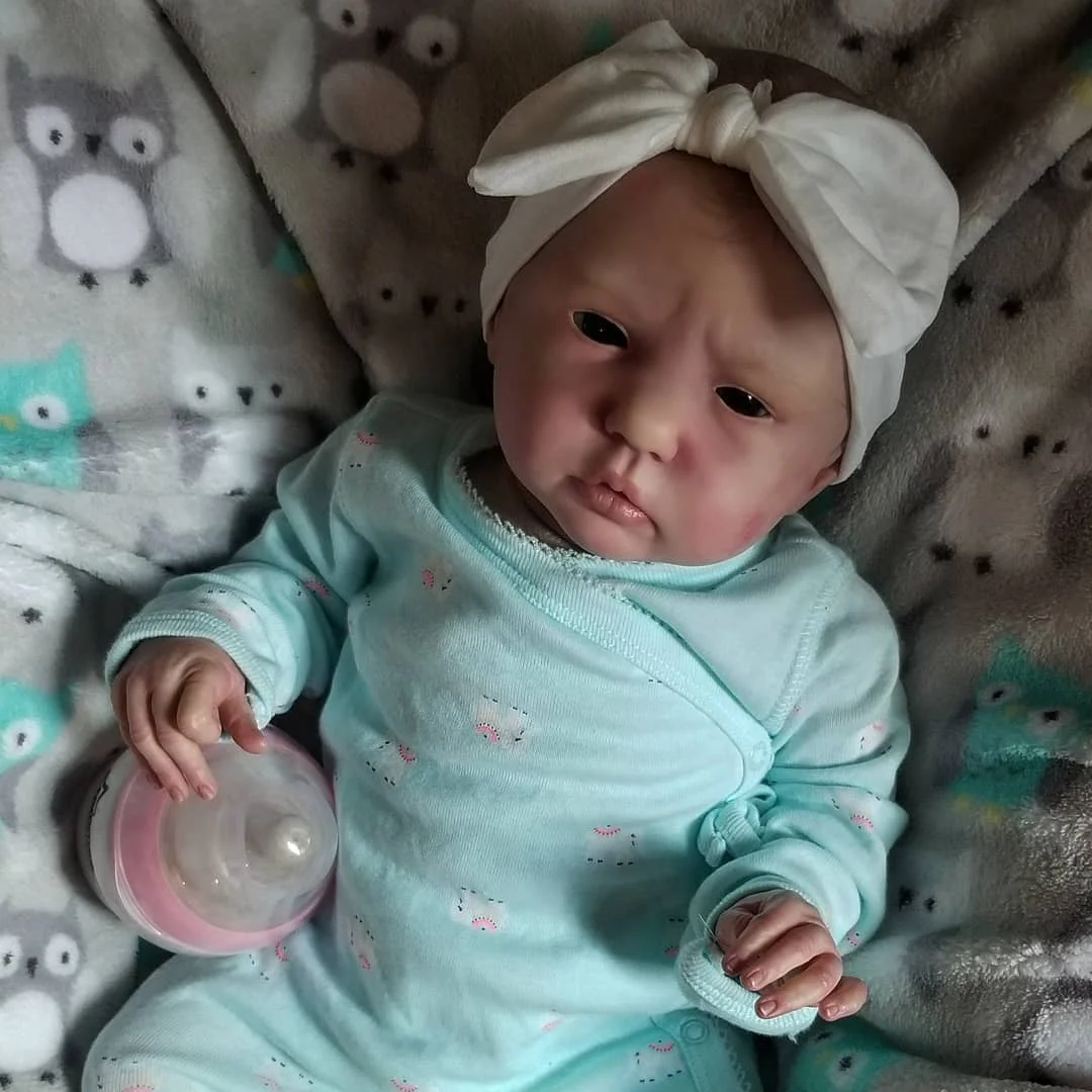 19 Inches Dorian Reborn Babies Dolls, Realistic Reborn Toddler Girls