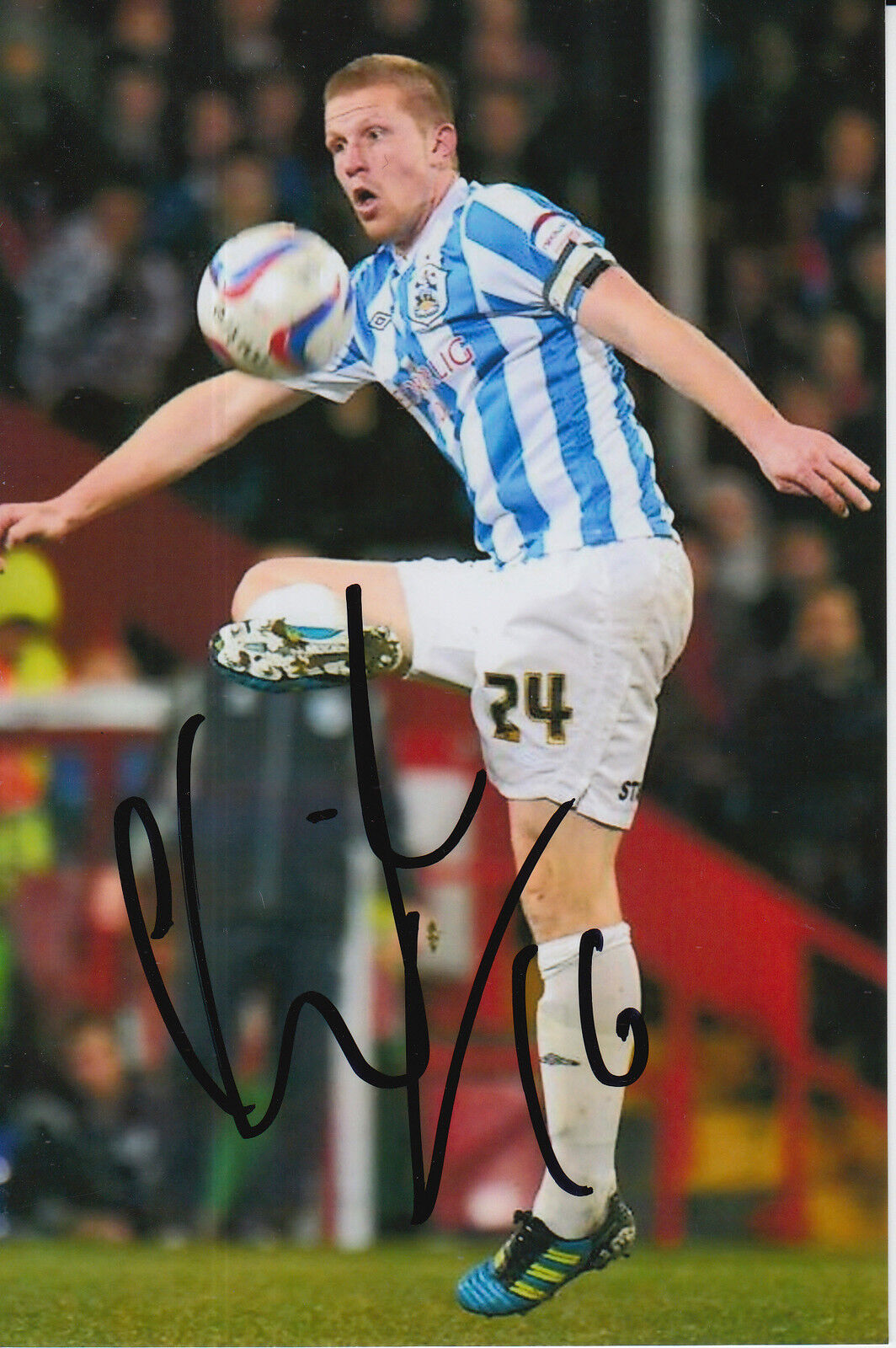 HUDDERSFIELD TOWN HAND SIGNED KEITH SOUTHERN 6X4 Photo Poster painting 1.