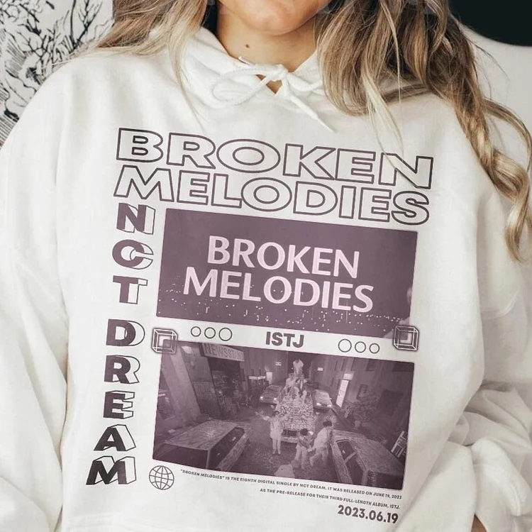 NCT DREAM Album ISTJ Broken Melodies Logo Hoodie