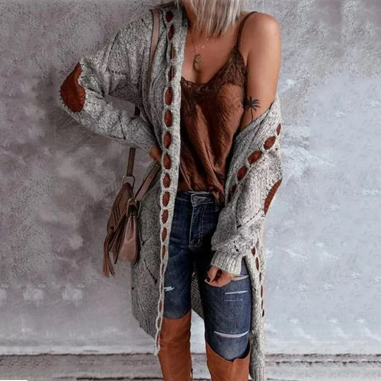 Women's Hooded Sweater Cardigan jacket