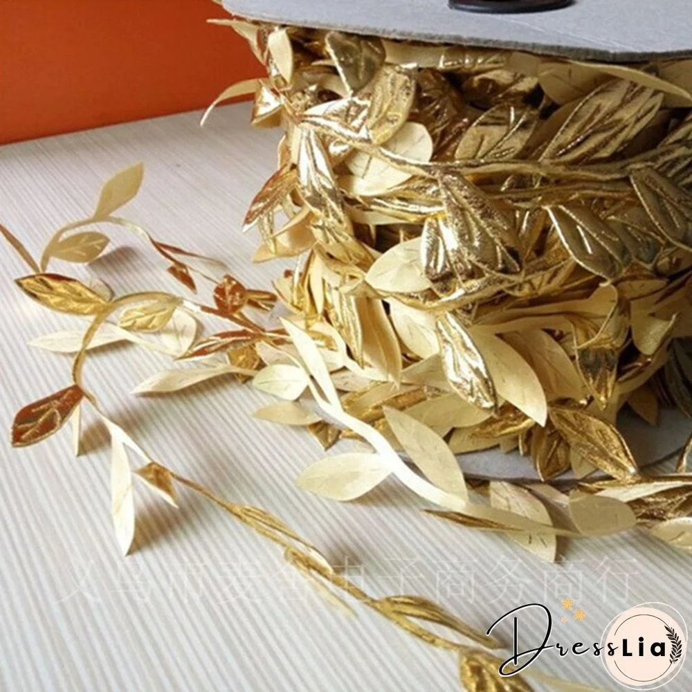 10/40M/100M Artificial Vines Eucalyptus Leaf Garland DIY Greek Wild Jungle Decorative Botanical Greenery for Home Wall Garden Wedding Party Wreaths