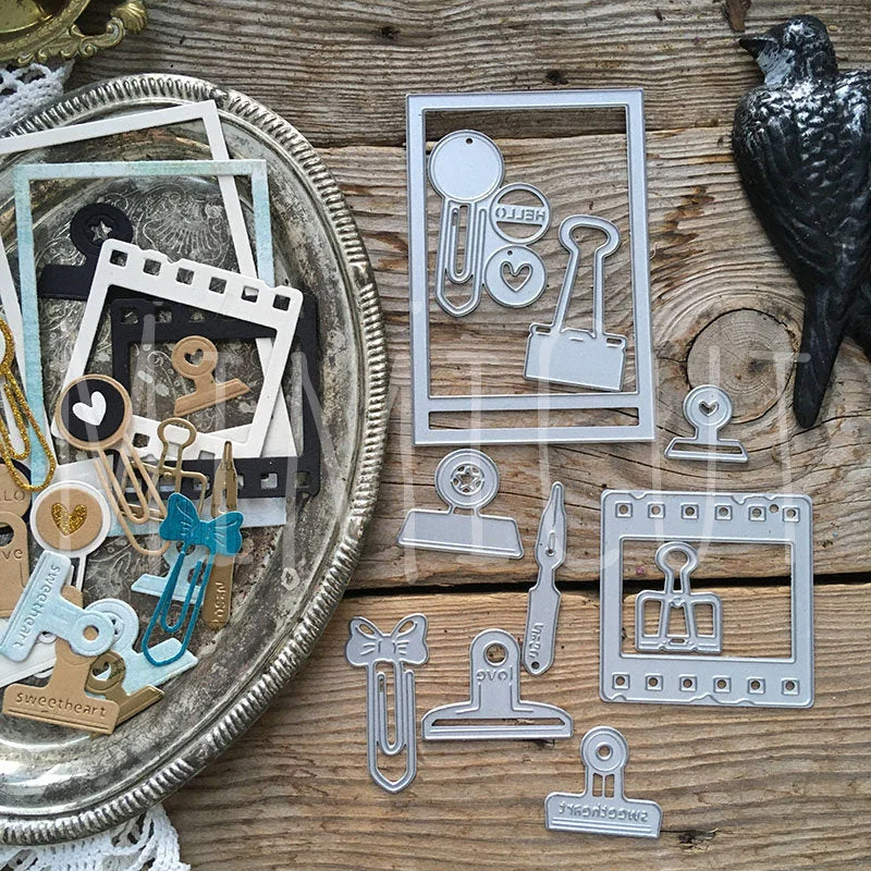 Piggy Craft metal cutting dies cut die mold Various decorations Scrapbook paper craft knife mould blade punch stencils dies