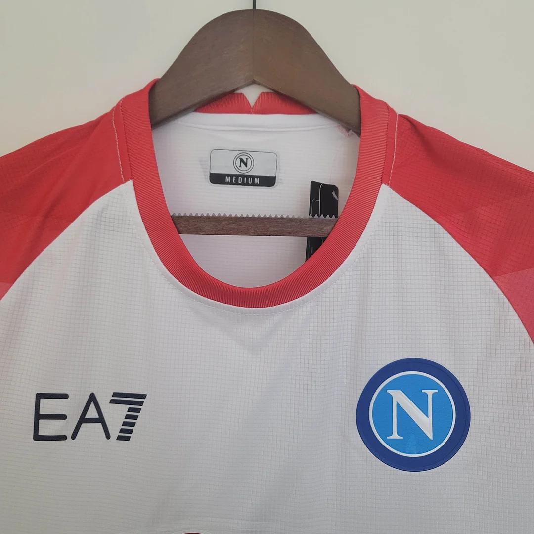 2023 Napoli Valentine's Day Limited Edition White Soccer Jersey 1:1 Thai Quality