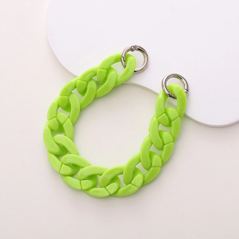 Retro Classic Style Geometric Arylic Mobile Phone Chain