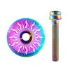 Titanium Headset Stem Top Cap with Bolt M6 MTB Headset Top Cap Bike Parts
