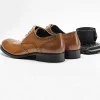Mens Wintip Derby Dress Shoes