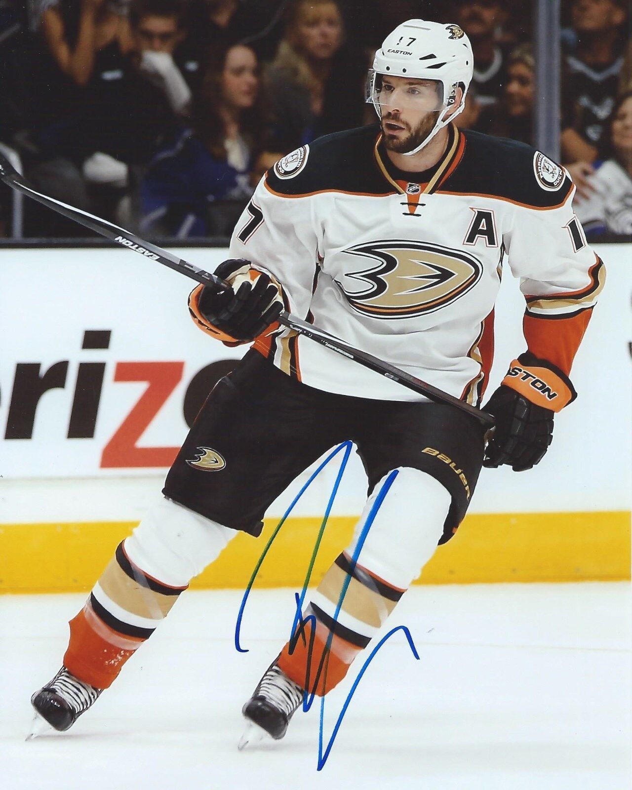 Ryan Kesler Signed 8x10 Photo Poster painting Anaheim Ducks Autographed COA