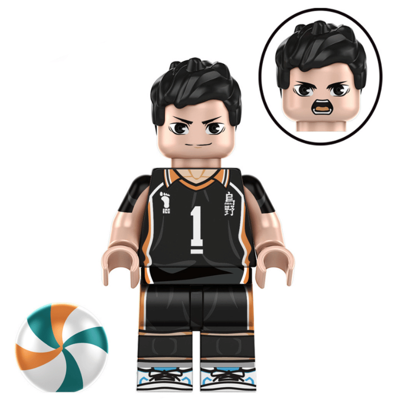 Daichi Sawamura Custom Haikyu!! Anime Minifigure LBS monstertoys