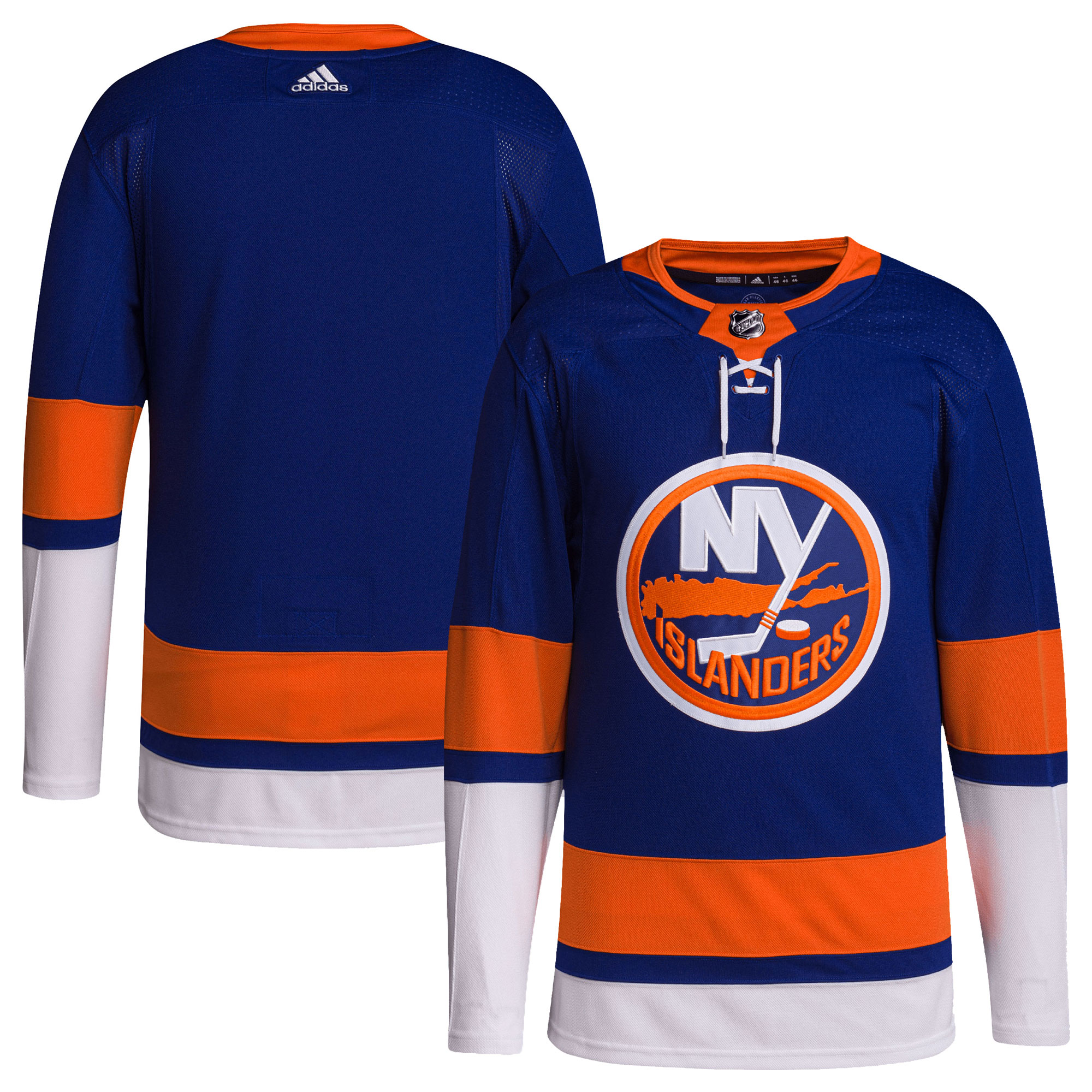 New York Islanders  Home Primegreen  Blank Jersey – Royal mysite
