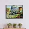 Diamond Painting-DIY Full Round Drill Train(50*40 CM)