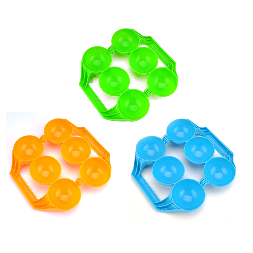 

Winter Snowball Maker Clip Sand Mold Kids Snowball Fight Toys Color Random, 501 Original