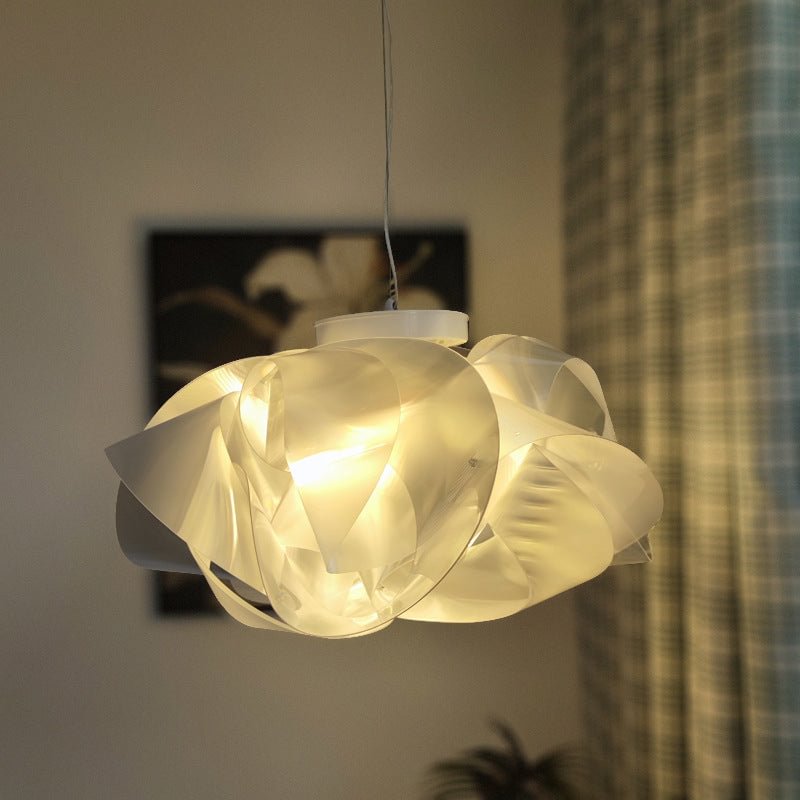 Nordic Bedroom Chandelier White Art Pendant Lamp