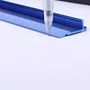 Cutting Ruler Non Slip Aluminum Alloy Metal Safety Ruler Scale Ruler((600mm)