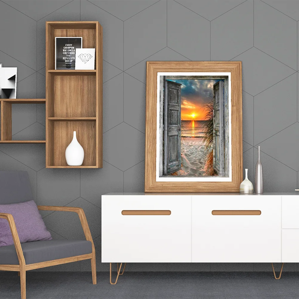 Diamond Painting - Full Round Drill - Sunrise Outside