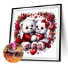 Diamond Painting -DIY Full Round Drill Valentine's Day Bear