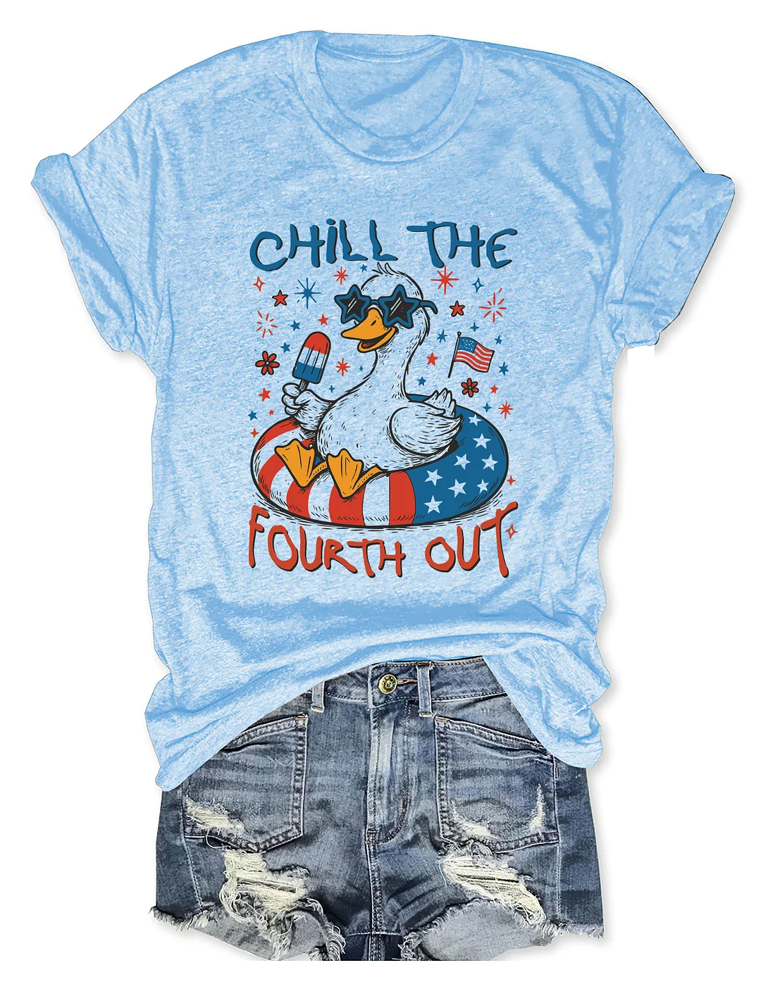 Chill The Fourth Out T-shirt