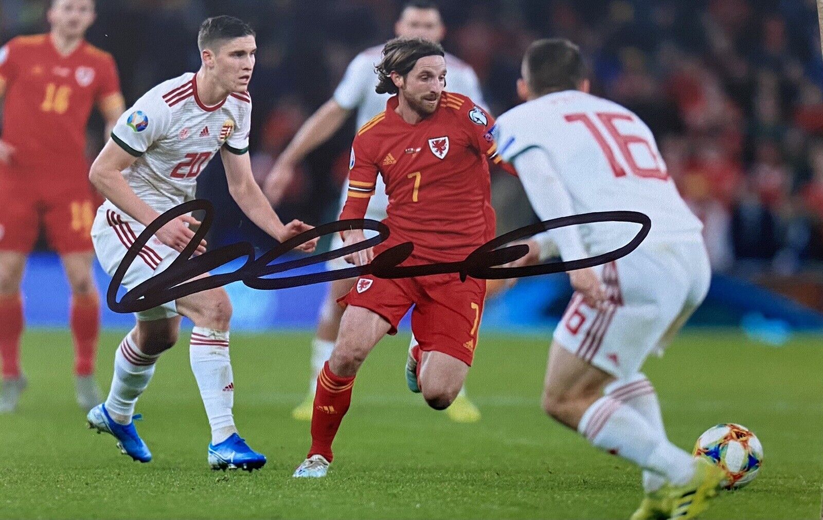 Joe Allen Genuine Hand Signed Wales 6X4 Photo Poster painting