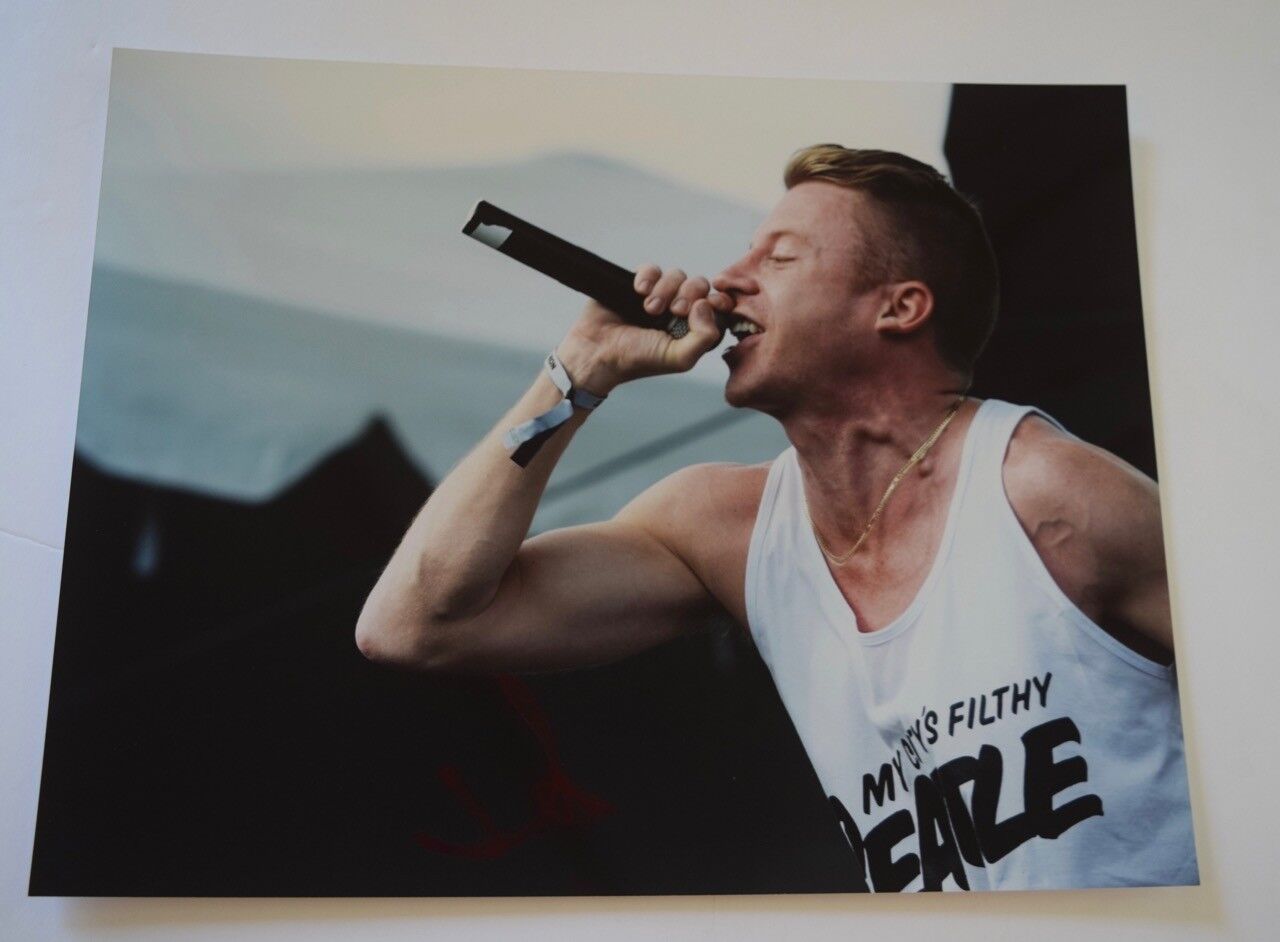 MACKLEMORE Signed Autographed 11x14 Photo Poster painting Hip-Hop Rapper COA VD