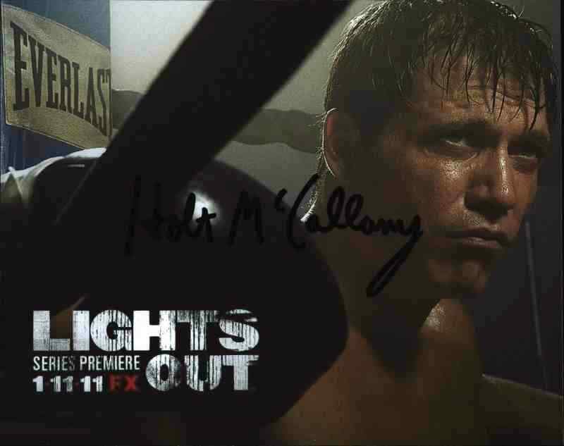 Holt Mccallany authentic signed celebrity 8x10 Photo Poster painting W/Cert Autograph A0152