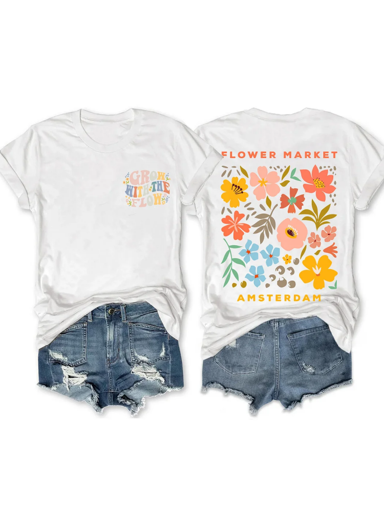Grow WIth The Flow T-shirt