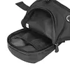 Motorcycle Leg Side Bag with Mesh Bag Waterproof Travle Waist Bag (Black)