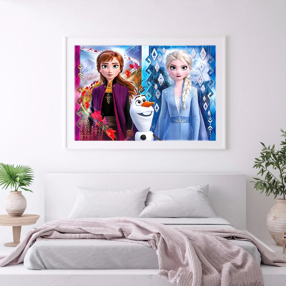 Diamond Painting - Full Round Drill - Frozen(40*30cm)
