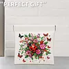 Diamond Painting Ladybugs and Flower PU Storage Bag Coin Purse