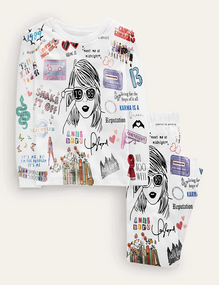 Cute Kid's Pajama Set