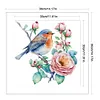 Robin-11CT Stamped Cross Stitch Bead Embroidery 36*36cm/14.17*14.17in tapestrymarket