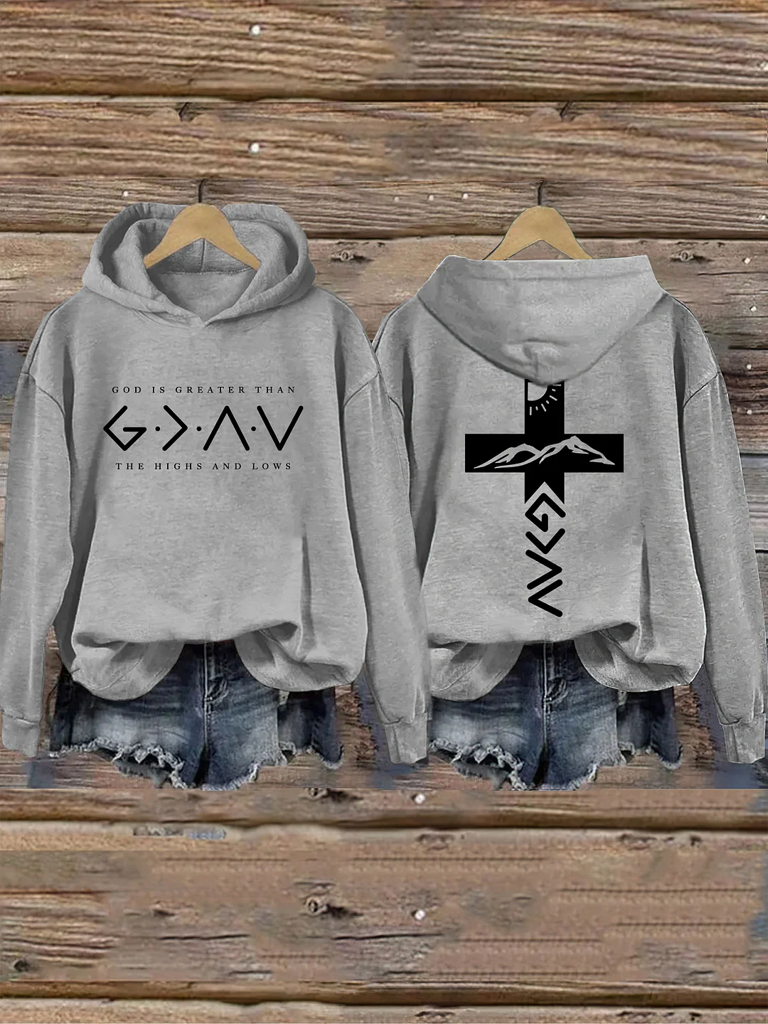 God Is Greater Than The Highs And Lows Hoodie