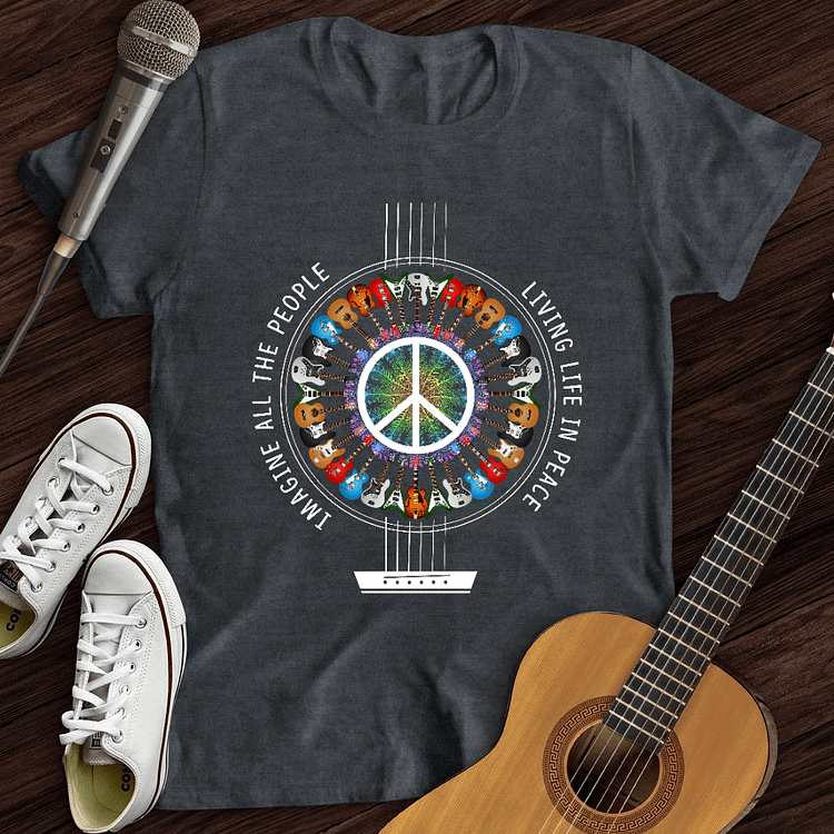 Hippie Guitar T-Shirt