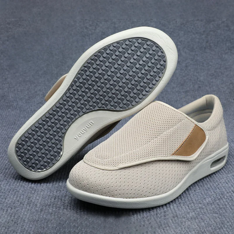 Unisex Plus Size Wide Diabetic Shoes For Elder Swollen Feet Function Shoes