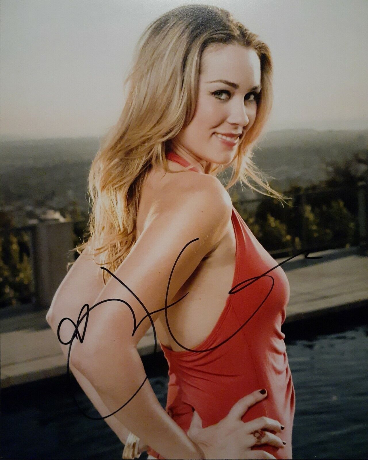 Lauren Conrad signed 8x10