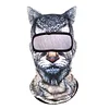 3D Animal Balaclava Breathable Ski Face Mask Ski Snowboard Mask Cycling Headgear