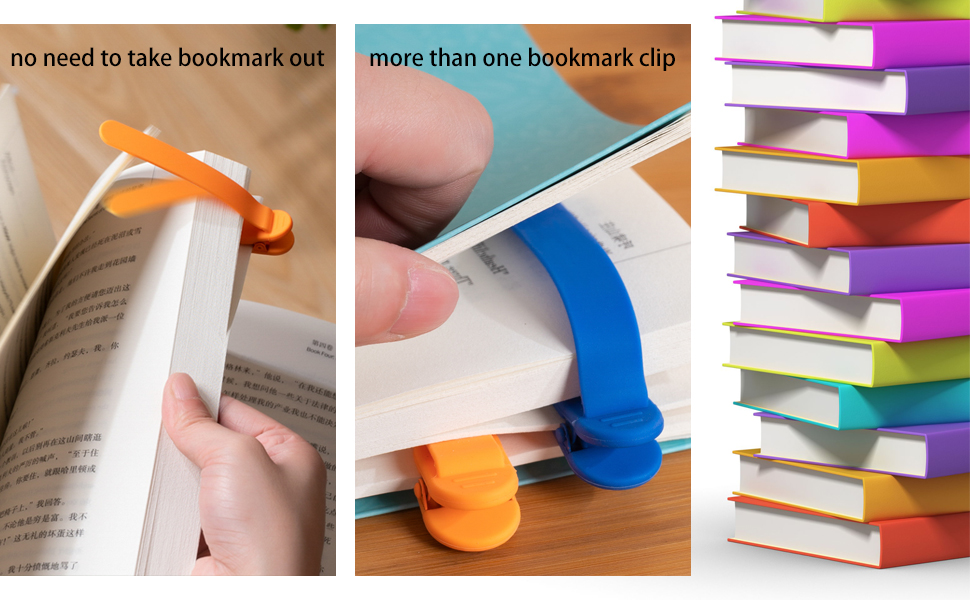 Book Marker Clip for Teachers, Students, Book Lovers