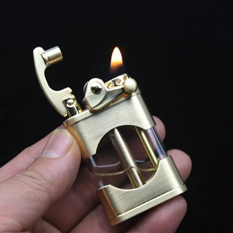 🔥Clear Bin Rocker Lighter