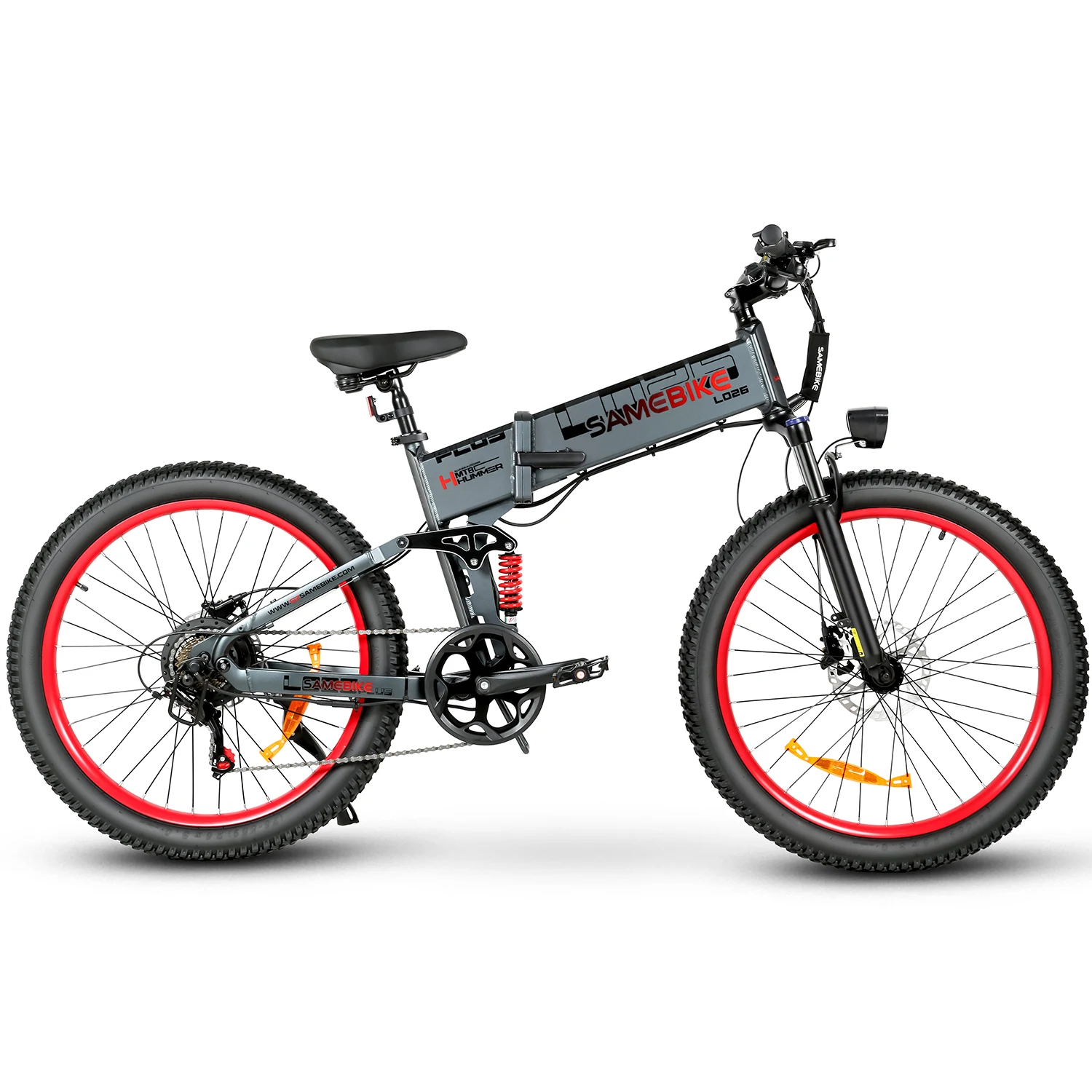 SAMEBIKE LO26Plus 26" 48V 15Ah Battery 1000W Motor Max Speed 45KM/H Updated ElectricMountainBike