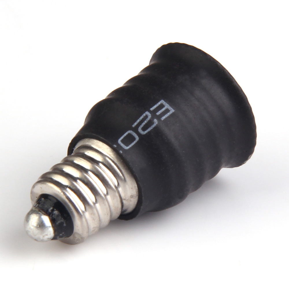 

New E10 to E14 Base LED Light Lamp Bulb Adapter Converter Screw Socket, 501 Original