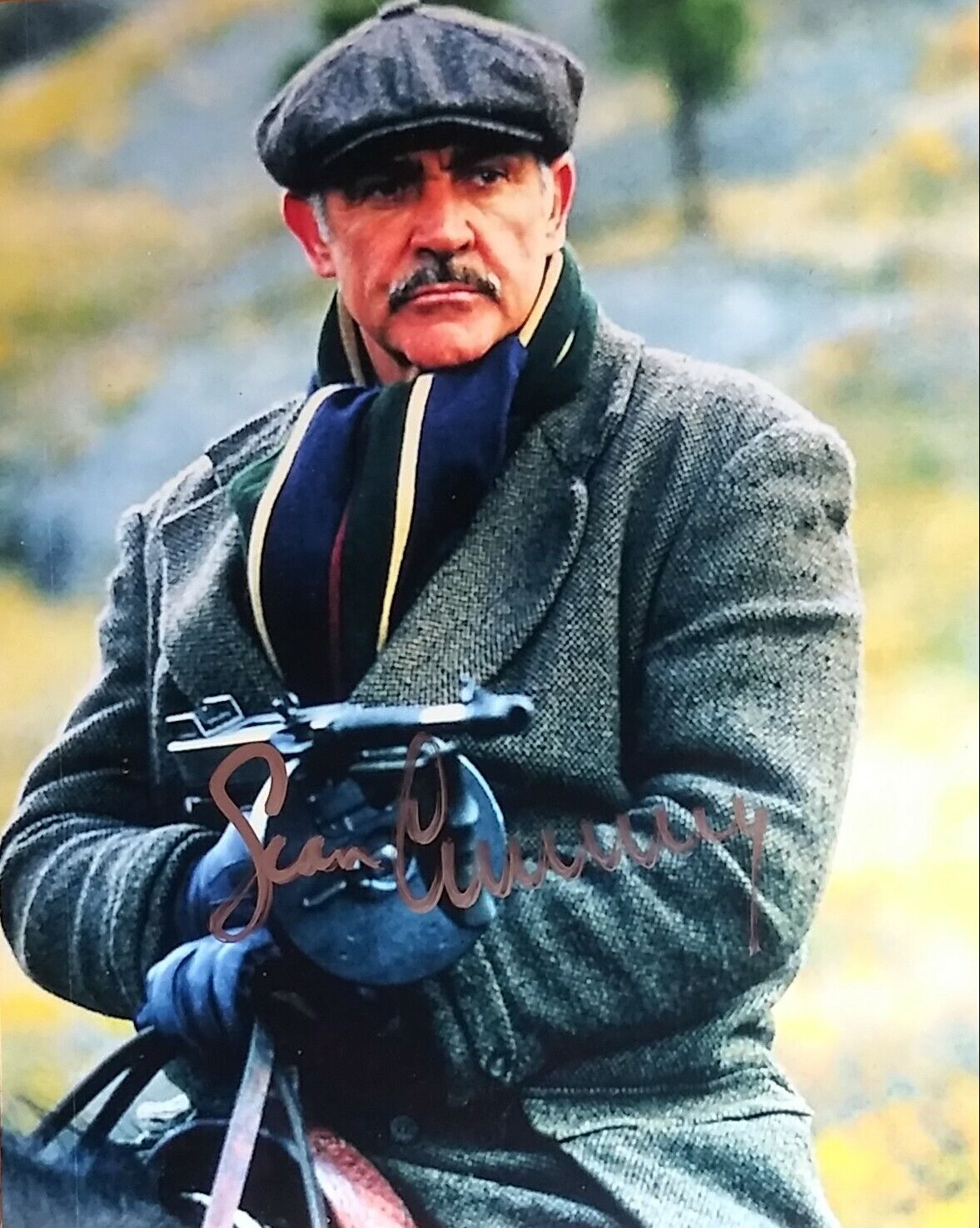 Sean Connery signed 8x10 COA