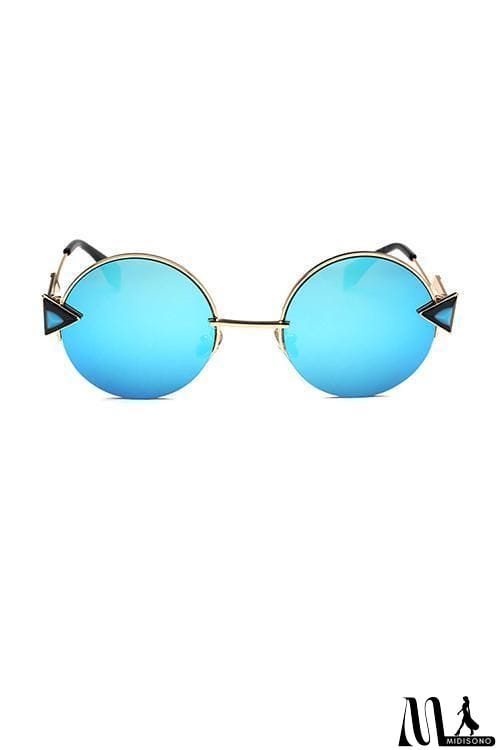 MidiSono - Oversized Round Sunglasses