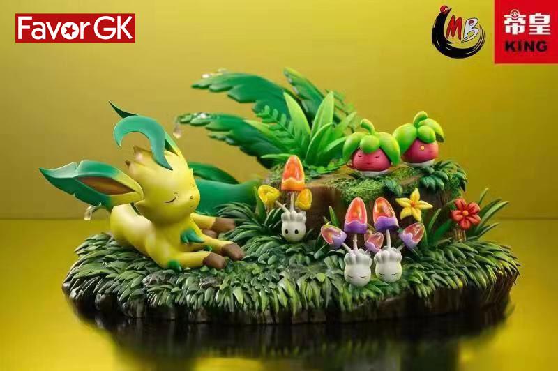 Leafeon / Eevee / Pokémon Plant / Videogame Resin Figure -  Portugal