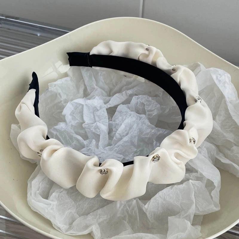 Elegant Retro Solid Color Cloth Hair Band