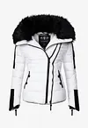Women's short parka coat pink