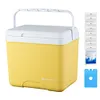 15L Camping Cooler Box Insulated Ice Chest Portable Ice Bucket for Outdoor Use