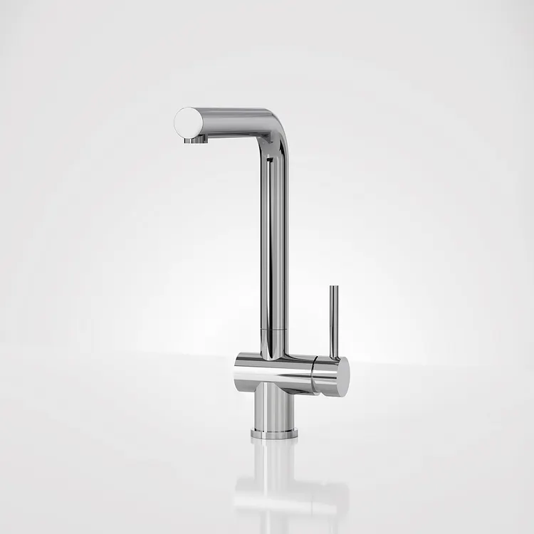EVERSTEIN High-Arc Single Handle Bar Faucet Polished Chrome