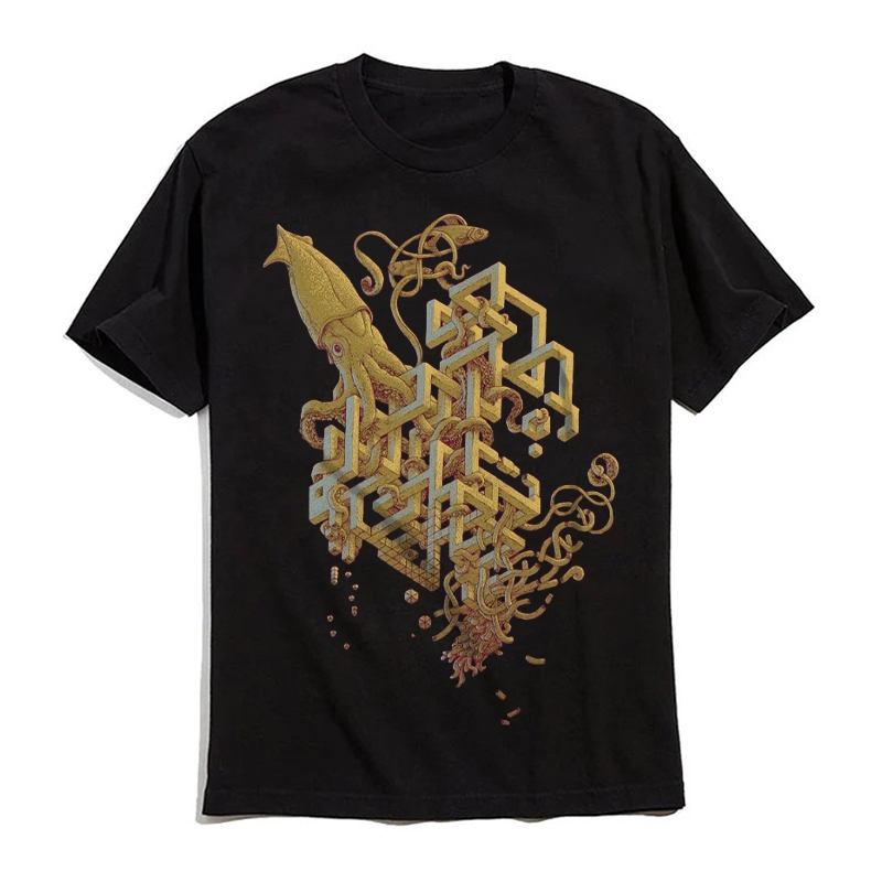 Impossible Squid T-shirt Unisex Graphic Tee 